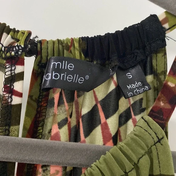 NWT Tropical Mlle Gabrielle Maxi Dress | Size S - Picture 4 of 6